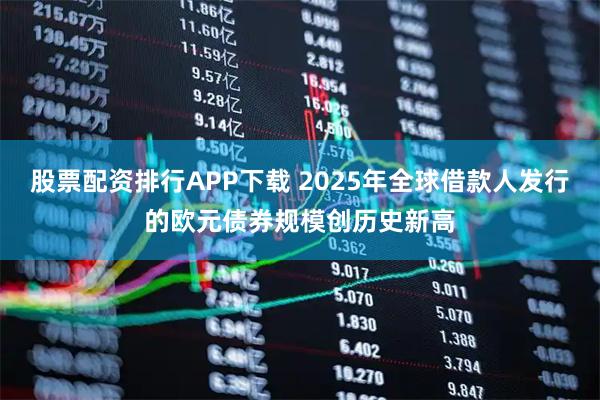 股票配资排行APP下载 2025年全球借款人发行的欧元债券规模创历史新高