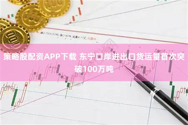 策略股配资APP下载 东宁口岸进出口货运量首次突破100万吨